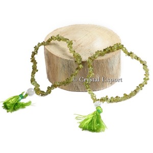 Gemstone <b>Bracelets</b> | High Quality Peridot Chips Power <b>Healing</b> <b>Bracelet</b> - Product Image 1