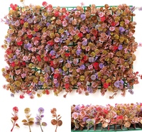 Gazon artificiel de simulation, tapis de gazon synthétique résistant aux UV, imperméable, pour jardin, patio, décoration murale de la maison