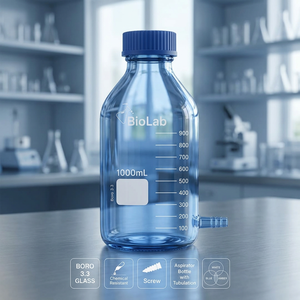 Botella Aspiradora 1312 con Tapa GL-45 y Tubulación - Product Image 3