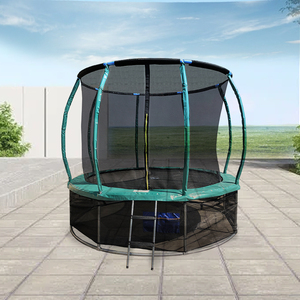 <span class=keywords><strong>Trempoline</strong></span> d'extérieur de haute qualité avec logo personnalisé Vente de trampoline de 8 pieds personnalisé - Product Image 1