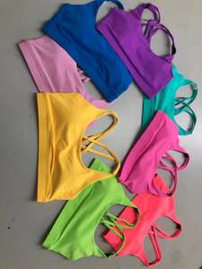 Alto supporto basso Logo personalizzato all'ingrosso MOQ abbigliamento Fitness da <span class=keywords><strong>donna</strong></span> sport Yoga reggiseno allenamento <span class=keywords><strong>palestra</strong></span> <span class=keywords><strong>top</strong></span> <span class=keywords><strong>donna</strong></span> - Product Image 6