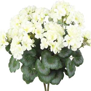 Flores Artificiales, Bajo MOQ, Flores de Begonia al por Mayor, Plantas Artificiales de Aspecto Natural, Flores Artificiales para Funeral y Cementerio - Product Image 5