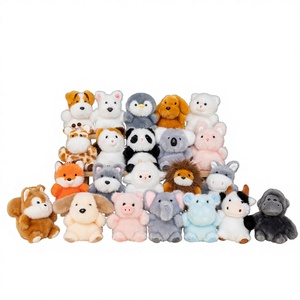 Lot <span class=keywords><strong>de</strong></span> porte-clés en peluche animaux mignons et dodus <span class=keywords><strong>de</strong></span> 10 cm, parfumés, vente directe usine, ours, <span class=keywords><strong>lapin</strong></span>, chien, panda, breloque <span class=keywords><strong>de</strong></span> sac, cadeau pour enfants - Product Image 1
