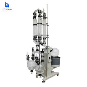 Evaporador Rotatorio al Vacío Industrial Laboao de 20L con Doble Condensador y Frascos Receptores en Venta - Product Image 2