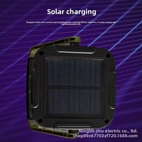 Lampe anti-moustiques LED solaire - Étanche IP33 pour utilisation en extérieur dans la cour et sur le balcon