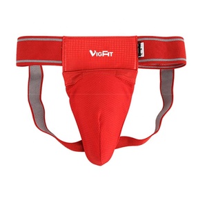 충격 저항을 위한 PU 가죽 남성 복싱 낭심 보호대 격투기 장비 Jockstrap S/M/L 사이즈 맞춤 제작 가능 스포츠 기어 액세서리 - Product Image 3