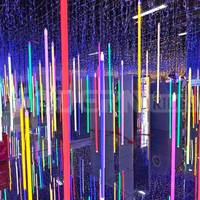 Aire de jeux intérieure immersive pour parcs d'attractions, labyrinthe avec miroir lumineux à vendre