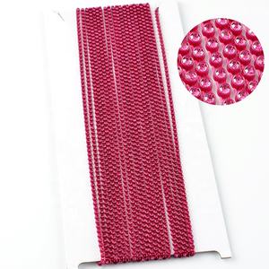 Recorte Rhinestone Cristal <span class=keywords><strong>Tornasol</strong></span> CJ de Cristal de aluminio de cadena de piedra de - Product Image 6