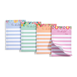 Bloc de Notas Adhesivas Personalizadas con Diseño de Arcoíris Colorido, Aromáticas, Creativas, con Dibujos Animados en Inglés, Estilo Desprendible para la Escuela - Product Image 1