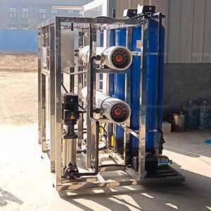 Système d'osmose inverse pour eau pure de haute qualité, tout en acier inoxydable, 4 tonnes - Product Image 3