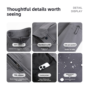 Abbigliamento da Lavoro Unisex Resile Comodo, Traspirante, Impermeabile, Certificato CE e ASTM, con Logo Personalizzato - Product Image 2