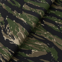 Tissu Ripstop Imprimé Camouflage en Poly/Coton TC 65/35 pour Uniformes et Casquettes Filles et Garçons