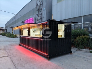 Restaurante Móvil en Contenedor con Cocina Prefabricada, Restaurante Emergente para Eventos, Parques, Quiosco de Comida al Aire Libre para Centros Comerciales y Calles Comerciales - Product Image 3