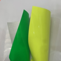 Vinyle PVC décoratif auto-adhésif brillant opaque Anolly, impression UV, épaisseur 80 microns, pour découpe couleur, vente en gros
