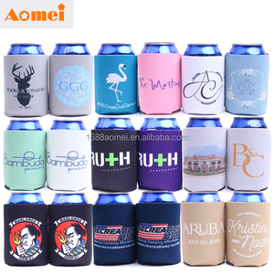 Capa Térmica AOMEI Can Cooler Divertida para Cerveja, Temática de Praia, Isolante de Espuma para Bebidas e Garrafas, Presentes para Promoção de Churrasco de Verão - Product Image 1