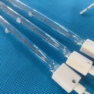 Radiatore a infrarossi per serigrafia a tubo singolo di luce al quarzo lampadina alogena 1000W a onde corte lampada di riscaldamento a infrarossi - Product Image 3