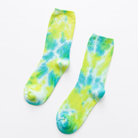 1688 Acheter Agent Acheter Vêtements Accessoires En Gros Mode Tie Dye Chaussettes