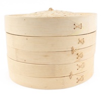 Ensemble de paniers à collation pour riz et légumes, outils de cuisine, cuiseur à vapeur pour boulettes, cuiseur à vapeur en bambou avec une Cage ou une couverture