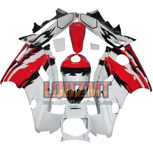 Corps d'injection + réservoir pour HONDA <span class=keywords><strong>CBR</strong></span> 600F3 <span class=keywords><strong>600</strong></span> CBR600 <span class=keywords><strong>F3</strong></span> FS CC CBR600F3 95 96 91LQ.35 CBR600FS <span class=keywords><strong>1995</strong></span> Blanc rouge 1996 OEM Carénage - Product Image 1