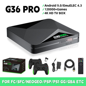 Consola de videojuegos Super Retro <span class=keywords><strong>GameBox</strong></span> G36 pro Game Box TV Box con más de 120000 videojuegos para SS/MAME/DC/NAOMI con mandos. - Product Image 1