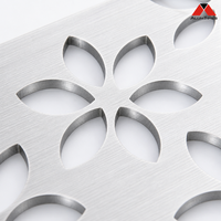 Panneaux décoratifs en aluminium découpés au laser ALUMTIMES pour façade extérieure de bâtiment, style villa moderne