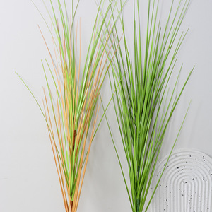 Plante artificielle en herbe douce PVC 82cm, type osier d'oignon, pour décorations maison et mariage - Product Image 2