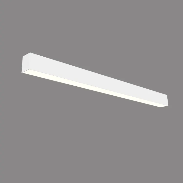 Moderner linearer Kronleuchter 4Ft 8Ft LED hängendes lineares Licht Waben decke Sechseck Pendel leuchte Mall Billard raum