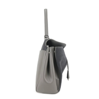 Sac fourre-tout à bandoulière pour femme, personnalisé, en gros, OEM, design vintage de luxe, en cuir suédé givré, souple, durable, grande capacité