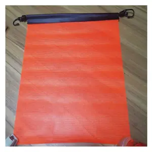 Mesh Vinyl Warning Flag Red Safety Flag Suitable For Rear Of Truck