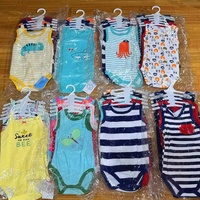 Lot de Stock Varié de Vêtements pour Bébé – Grossiste Bas Prix en Coton : Gilets, Bodys, Barboteuses, Combinaisons à Manches Courtes pour Bébé