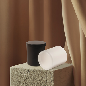 Tarros vacíos para velas de vidrio sombreado refinado <span class=keywords><strong>con</strong></span> tapas lujosas para colecciones exclusivas de velas - Product Image 4