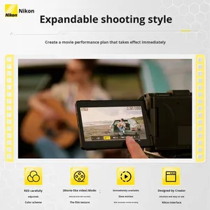 Fotocamera Digitale Mirrorless Full-frame ZR con Sensore CMOS da 24,5MP, Schermo da 4 Pollici, Video 6K - Nuovo Prodotto Ufficiale - Product Image 3
