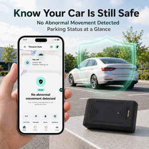 Traceur GPS Trevaron Auto 5200mAh pour la sécurité des véhicules en extérieur, localisateur <span class=keywords><strong>de</strong></span> <span class=keywords><strong>voiture</strong></span> magnétique avec alertes via application et <span class=keywords><strong>historique</strong></span> d'itinéraire - Product Image 4