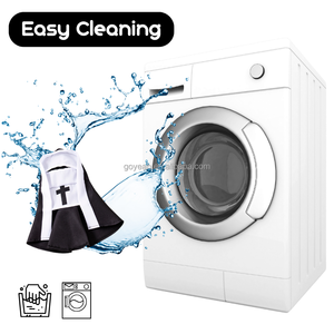 Disfraz <span class=keywords><strong>de</strong></span> <span class=keywords><strong>Monja</strong></span> para Mascotas <span class=keywords><strong>de</strong></span> Halloween, Divertido Disfraz <span class=keywords><strong>de</strong></span> <span class=keywords><strong>Monja</strong></span> con Capucha para Gatos y Perros - Product Image 4