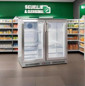 Super settember offerta 2 vetri <span class=keywords><strong>porta</strong></span> Display Mini Bar frigo prezzo Undercounter frigorifero vetro trasparente - Product Image 6