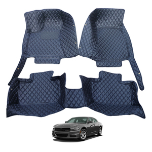 2024 popular <span class=keywords><strong>precio</strong></span> bajo gran oferta alfombra de coche alfombra de piso de lujo impermeable antideslizante 7D 5D EVA cuero PVC logotipo personalizado - Product Image 1