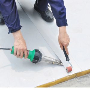 Géomembrane industrielle imperméable en HDPE/PVC avec protection anti-UV pour <span class=keywords><strong>terrasse</strong></span>, bassin à poissons et toiture (garantie 5 ans et plus) - Product Image 2