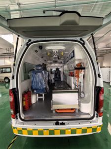 Vente Flash : <span class=keywords><strong>Ambulance</strong></span> Électrique Joylong Série Hiace LHD/RHD avec Dispositifs Médicaux et Avertissement d'Urgence – <span class=keywords><strong>Ambulance</strong></span> EV - Product Image 3