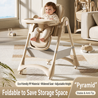 Chaise haute bébé pliable moderne et pratique en acier inoxydable, réglable, multifonctionnelle pour salon, salle de bain, chambre à coucher