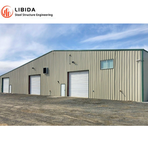 Bâtiment préfabriqué en acier moderne pour salle et atelier, taille et couleur personnalisables, certifié CE - Product Image 5