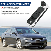 79600-S84-A21ZA Panneau de module de commutateur de climatisation de chauffage pour Honda Accord 2001 2002 2.3L L4 / 3.0L V6 OE 79600S84A21ZA