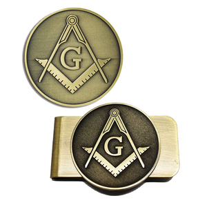 Venta al por mayor de productos masónicos para clubes masónicos: Corbatas masónicas, insignias de esmalte para masónes, y pines de solapa masónicos de metal personalizados en oro. - Product Image 2
