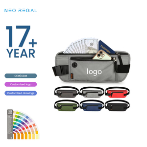 Riñonera de cintura de viaje, riñonera, porta pasaporte Delgado, bolsa de viaje para proteger efectivo, tarjetas de crédito y documentos de viaje - Product Image 1