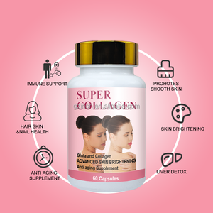 Complément alimentaire en gommes OEM/ODM au glutathion, <span class=keywords><strong>collagène</strong></span> et vitamine C, <span class=keywords><strong>poudre</strong></span> de <span class=keywords><strong>collagène</strong></span> <span class=keywords><strong>marin</strong></span>, capsule de <span class=keywords><strong>collagène</strong></span> blanchissante anti-âge - Product Image 3