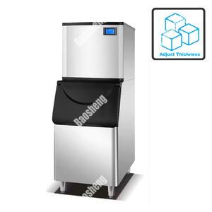 Ice <strong>Block</strong> <strong>Making</strong> <strong>Machine</strong> 60kg Ice Cube Maker Automatic Home Commercial Small Ice Maker <strong>Machines</strong> For Business Price Food Beverage - Product Image 5