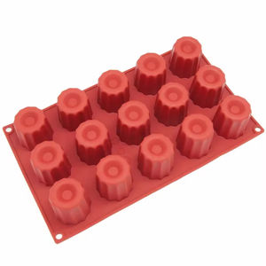 <span class=keywords><strong>Petit</strong></span> <span class=keywords><strong>moule</strong></span> en Silicone à 15 cavités, pour les tuyaux et les cônes à cannelés - Product Image 5
