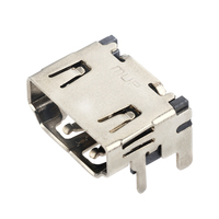 Conector Adaptador HDMI Compatible con USB de 19 Pines MUP-H20017 para DVD, TV, STB, Computadora, Carcasa de Cobre, Gran Venta en VNM