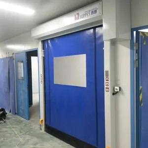 SEPPES Automatic Pvc Zipper High Speed Door Self Repairing Door Clean Room Fast Door For Warehouse CE Certified