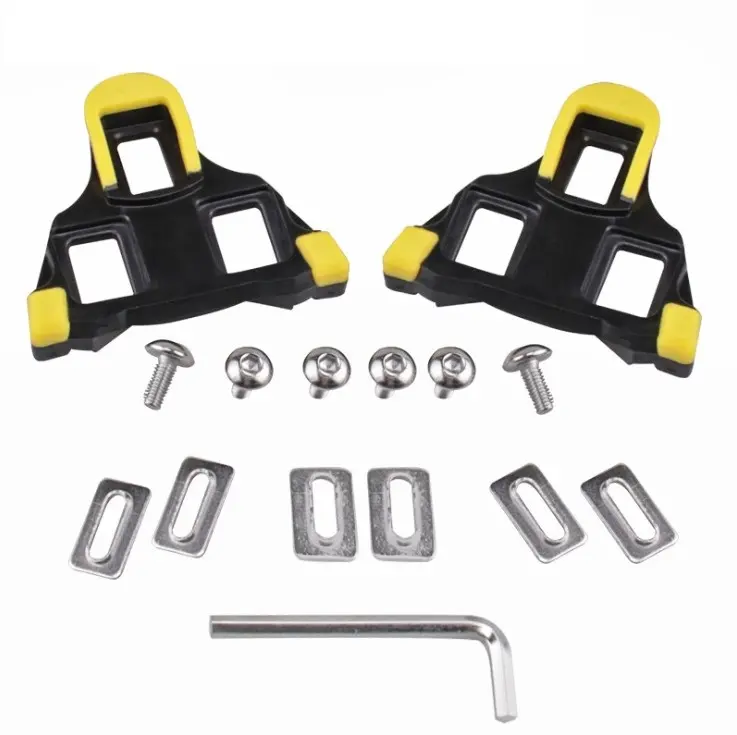 Self Locking Pedal Plate Anti-Slip Cleat Compatible Mountain Road Bike Shoes Cleats Cycling Accessories