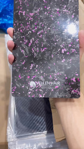Salón Peluquería Suministros Accesorios Peine Resaltando Fibra de Carbono Foil Balayage Teñido Tablero Estilistas - Product Image 2